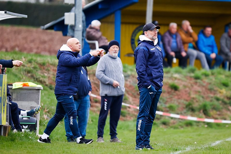 Richard Hasa (rechts) und Zivojin Juskic (links) wurden beim SV Hummetroth entlassen.