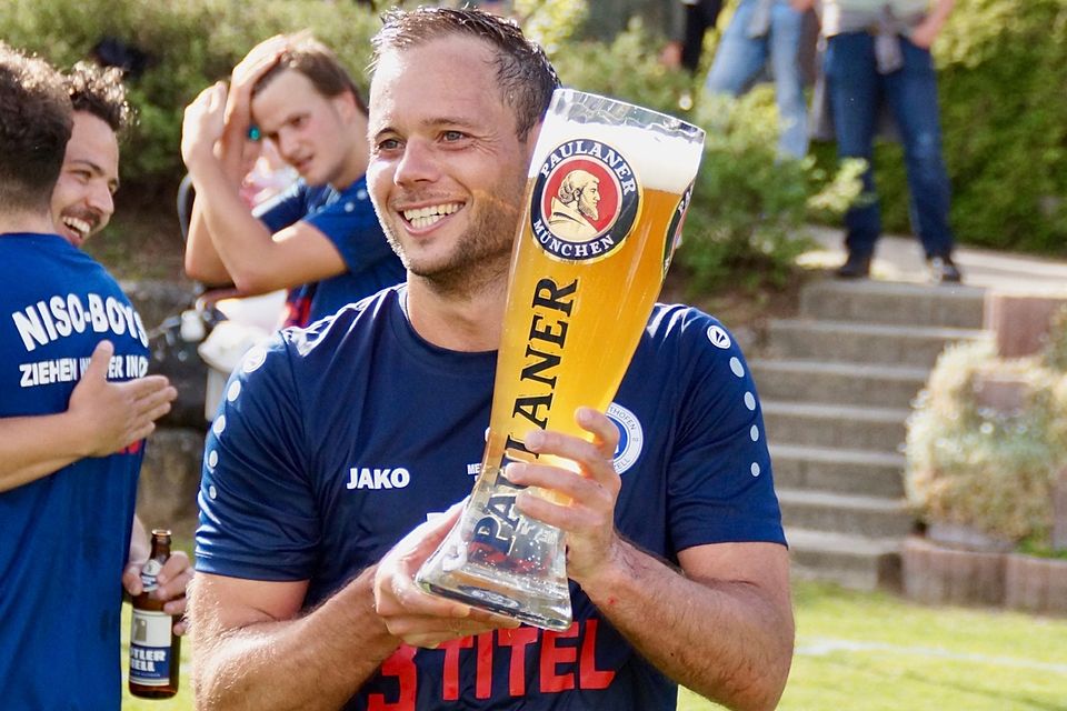 Spielertrainer Felix Thum ist mit der SG zum dritten Mal aufgestiegen. Angefangen hatte alles in der Kreisklasse.