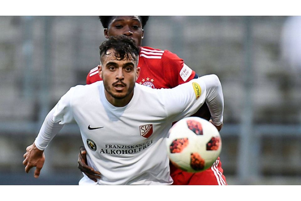 Mohamad Awata konnte beim SV Heimstetten überzeugen und schließt sich nun dem 1. FC Schweinfurt an.  &lt;em&gt;Foto: Sven Leifer&lt;/em&gt;