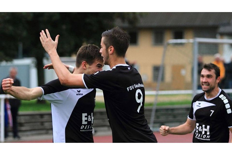 Der FSV Saulheim gewinnt das Derby gegen den FSV Nieder-Olm. F: Wolff