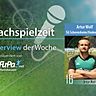Heute zu Gast in unserem Interview der Woche: Artur Wolf, Spieler der SG Schornsheim/Undenheim in der A-Klasse Alzey-Worms.