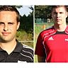 Der scheidende Coach Christian Friedrich (links) und sein Nachfolger Daniel Engelmann | Fotos: Vereine