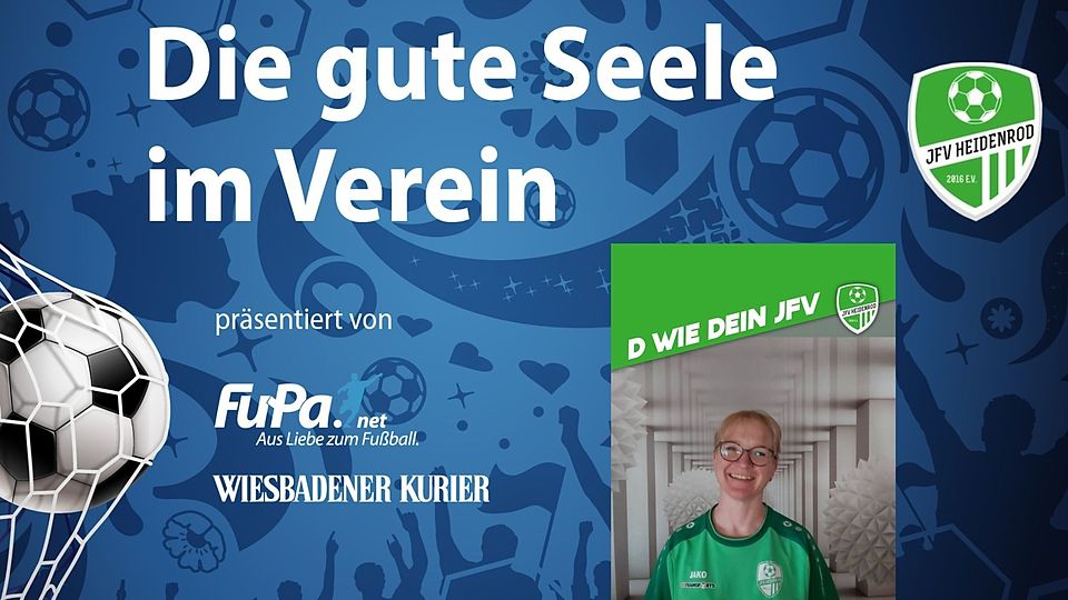 Christina Turski ist mit Leib und Seele dabei, wenn es um Angelegenheiten vom JFV Heidenrod geht. 