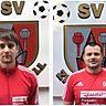Andreas Heubl und Franz Stahl bilden das neue Trainer-Duo beim SV Zinzenzell Montage: Wagner A.