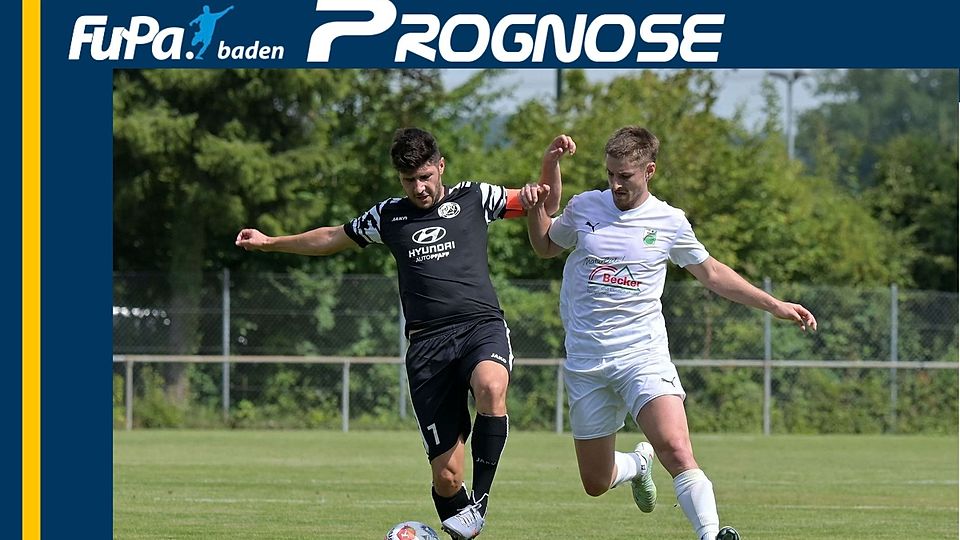 Den FV Mosbach (schwarz-weiß) setzen wir in unserer Saisonprognose auf Platz eins.