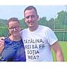 Einen besonderen Heiratsantrag hat sich Troisdorfs Torhüter Razvan Popa für seine Catalina einfallen lassen. FOTO: PRIVAT