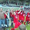 Die Würzburger Kickers haben den Aufstieg in die Regionalliga Bayern geschafft. F: Meier