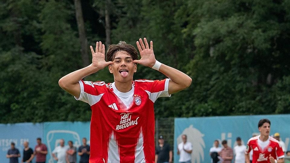 Traf zum zwischenzeitlichen 1:0: Bayern-Angreifer Roy Snip.