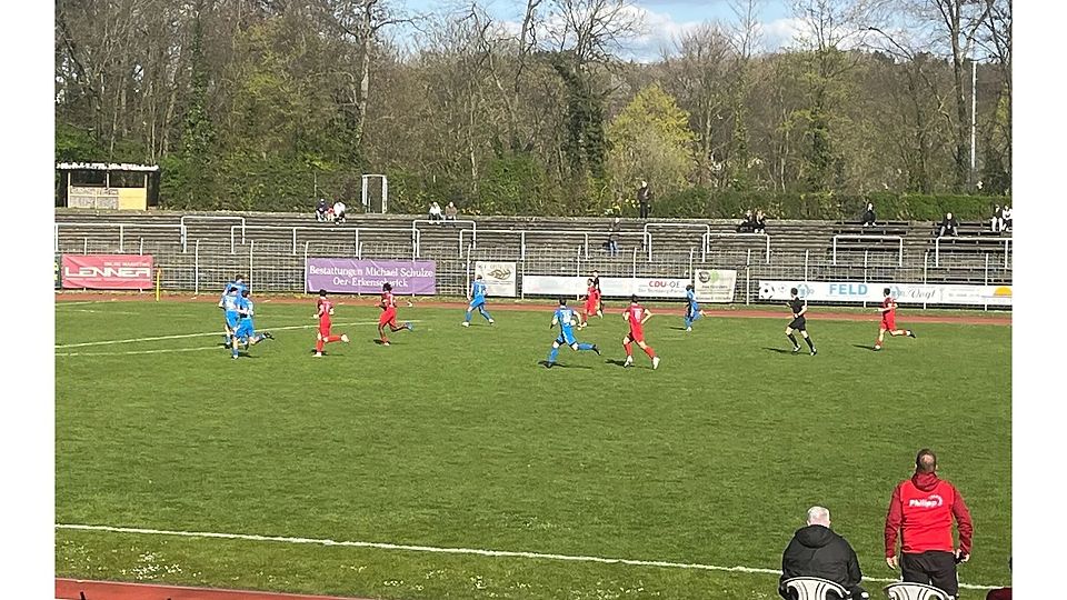 Das Spiel war spannend - und teils hitzig.