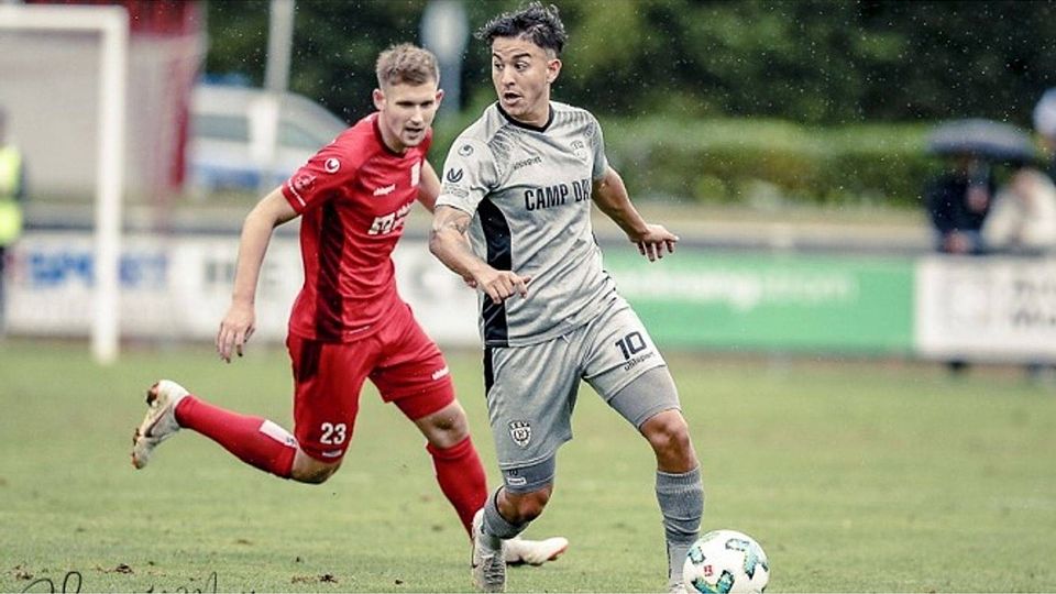 Dominic Sessa (rechts) und der SSV Reutlingen haben in dieser Saison Aufstiegsambitionen. Foto: Archiv Müller