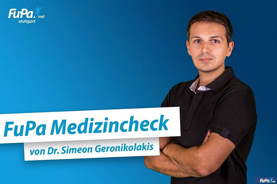 Der FuPa-Medizincheck mit Dr. Simeon Geronikolakis.