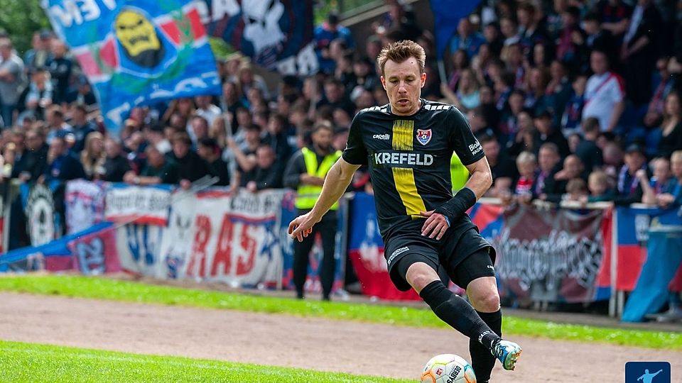 Philipp Meißner verlässt den KFC Uerdingen in Richtung Bezirksliga.