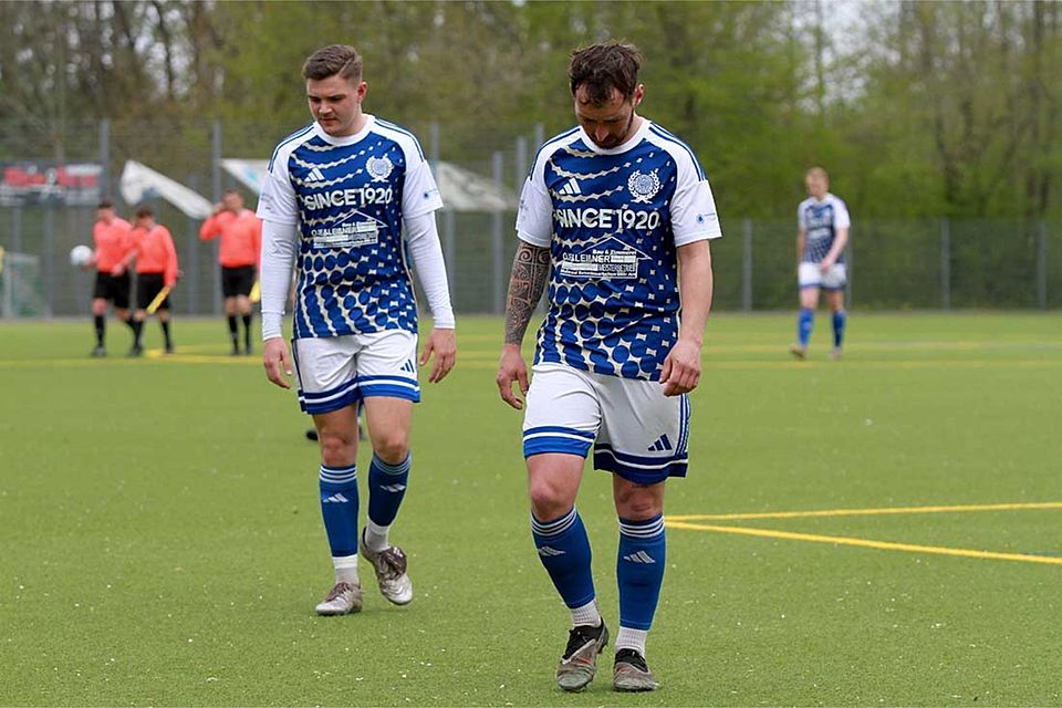 Das Sturmduo des TSV Rantrum mit Rasmus Wunderlich (li.) und Damian Krause (re.) hatte kein Glück im Abschluss.