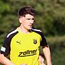 Jimi Müller absolviert gegen Schweinfurt sein letztes Heimspiel im Trikot der DJK Vilzing. 