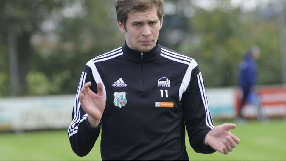 Matthias Schubert wechselt zur kommenden Saison als Spielertrainer von der SpVgg Osterhofen II zum SV Otzing. F: Nagl