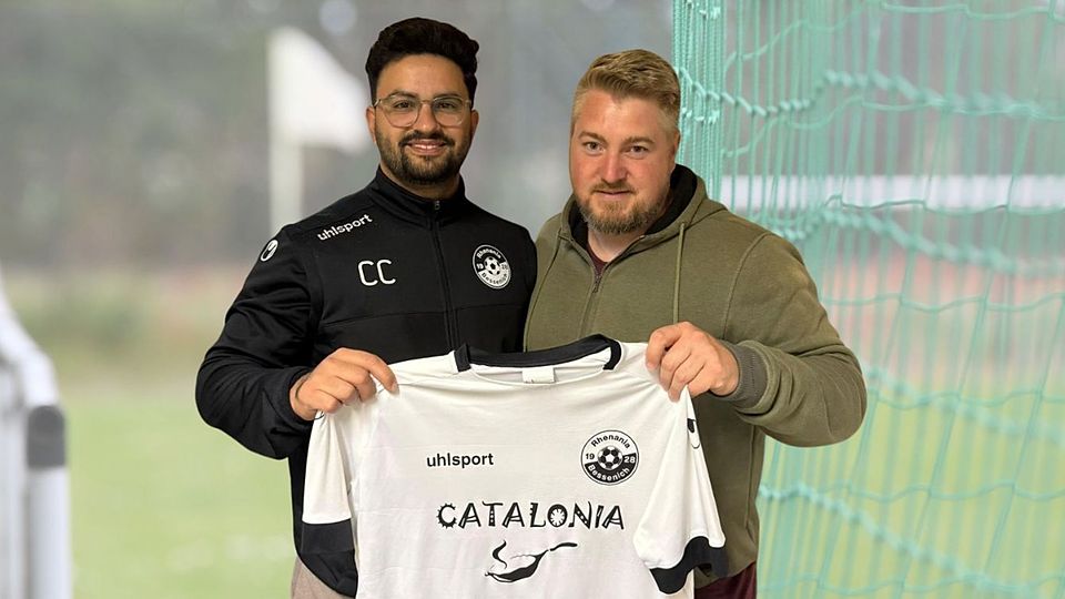 Can Celik (li.) und Thorsten Lewin (re.) bilden in der kommenden Saison das Trainer-Duo.