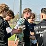Willkommen zurück! Dani Baltzer am Freitag im Kreis seiner alten und neuen Teamkollegen