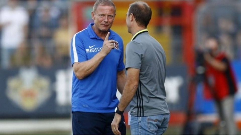 Torsten Fröhling (links) ist ab sofort Trainer der Oberliga-Mannschaft des FC Schalke 04. F: Images
