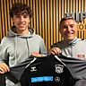 Henry Reif (links) und Sportchef Antonio Ratto | Foto: FVLB