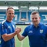 Matthias Wistuba (r.) soll die sportliche Kompetenz in der neuen NLZ-Leitung des Chemnitzer FC innehaben. 