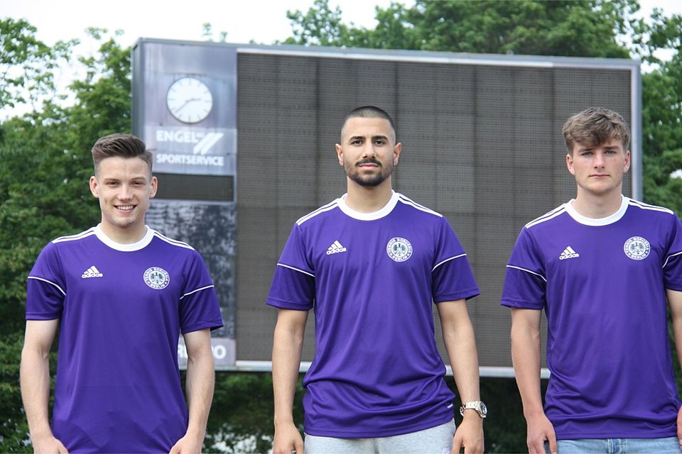 Linus Czosnyka, Kubilay Yilmaz und Jeronimo Mattmüller spielen kommende Saison Regionalliga.