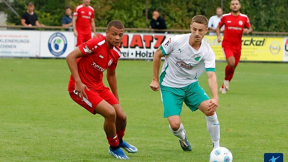 Nils Reißfelder (r.) und der Zuzenhausen haben gegen Backnang den zweiten Sieg nacheinander im Blick.