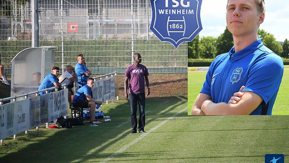 Jochen Ingelmann (r.) ist neuer Cheftrainer bei der TSG Weinheim.