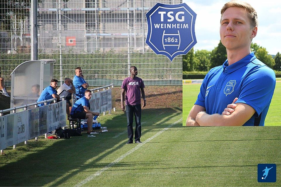 Jochen Ingelmann (r.) ist neuer Cheftrainer bei der TSG Weinheim.