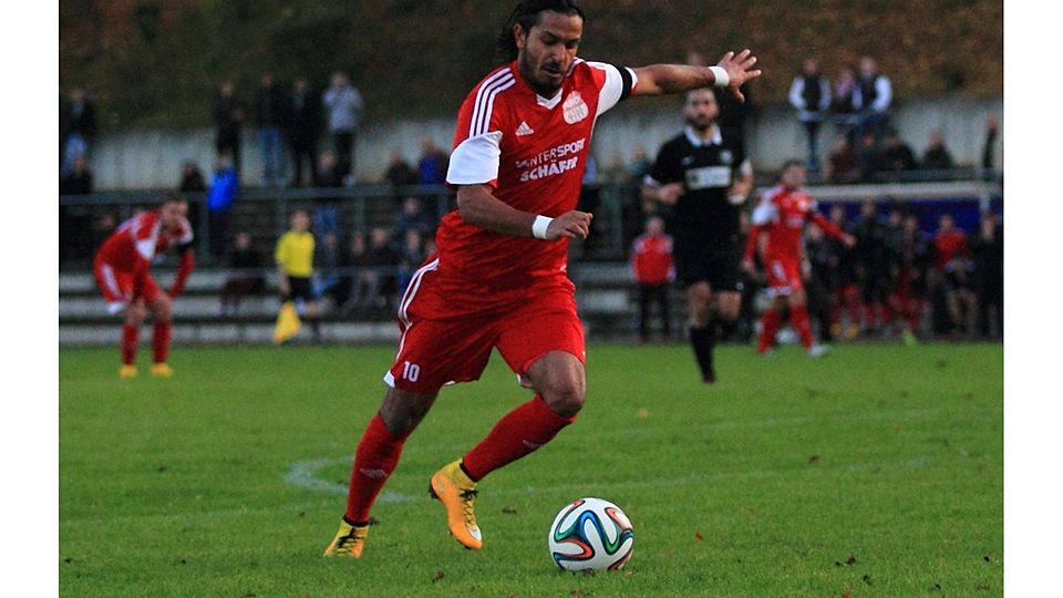 Vllaznim Dautaj kann seine Saison mit der Torjägerkanone krönen. F: Wolff