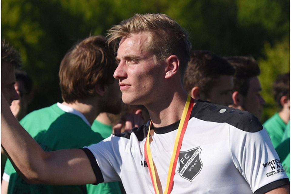 Für Kapitän Sascha Mölder gehört Bad Krozingen einfach in die Bezirksliga.   | Foto: Patrick Seeger