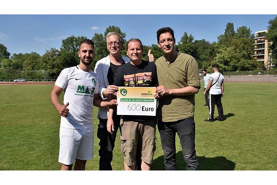 Hilalspor spendete 600€ an die KältehilfeF: Yarar