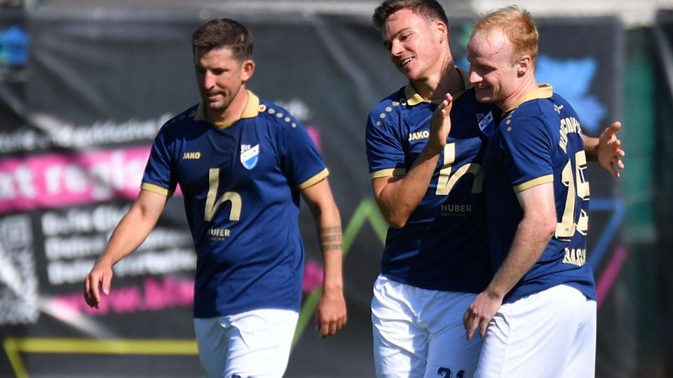 Hätten in Singen sehr gerne Grund zur Freude: die Spieler des SV Niederschopfheim