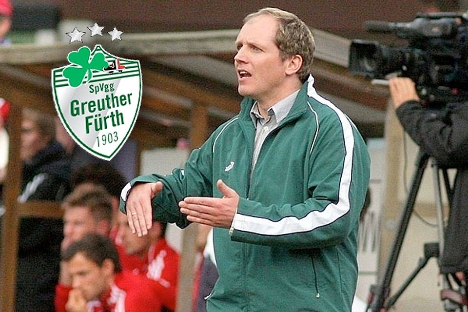 Ludwig Preis darf sich nach der Beurlaubung von Kleeblatt-Coach Mike Büskens auf ein Kurzzeit-Engagement bei den Profis freuen. F: Wagner