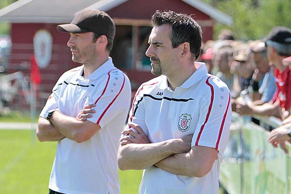 Benjamin Enthart (rechts) übernimmt das Traineramt beim Bezirksligisten VfL Kaufering.
