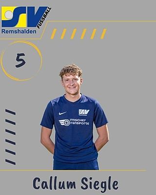 Callum Siegle