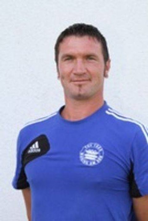 Foto: Trainer vom TSV Waging Berni Zeif  C. Fuchs
