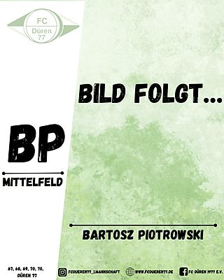 Bartosz Piotrowski
