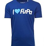 FuPa Shirt: I love FuPa (blau)