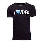 FuPa-Shirt: I love FuPa (schwarz)