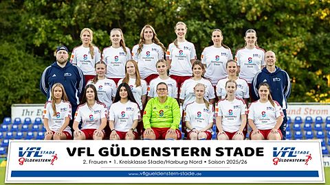 Mannschaftsfoto: Frauen - 2. Mannschaft - VfL Güldenstern Stade - Saison 25/26