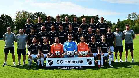 Mannschaftsfoto: Herren - 1. Mannschaft - SC Halen 58 - Saison 26/27