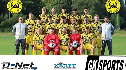 Vordere Reihe von links: Jean Marcel Paris–Alcantara, Alessandro Hermann, Mounir Attalbi, Nico Willner, Louis Dey

Mittlere Reihe von links: Co—Trainer Christian Schenk, Berkay Demir, Paulo Vosmerbäumer, Enes Kaan Kuran, Timuel Jaden Chester, Devin Riza Aslan, Cinar Cakir, Trainer Tahar Dahri

Hintere Reihe von links:  Sabri Mirza Özdemir, Max Can Zrodlewski, Ahmad Al Ahmad, Ilyas Kaddouri, Inout Zinca, Mikail Öztas