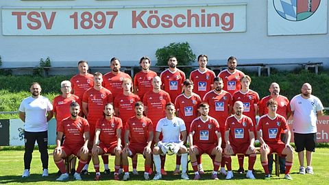 Mannschaftsfoto: Herren - 2. Mannschaft - TSV Kösching - Saison 26/27