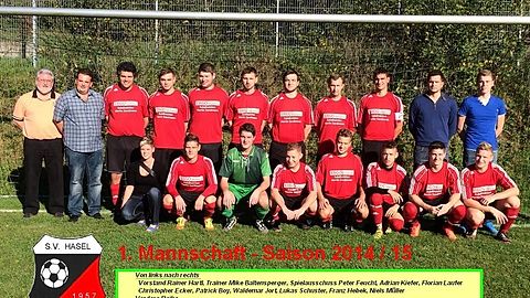 1. Mannschaft - Saison 2014/15