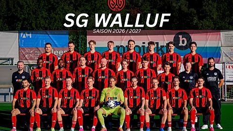 Mannschaftsfoto: Herren - 1. Mannschaft - SG Walluf - Saison 26/27