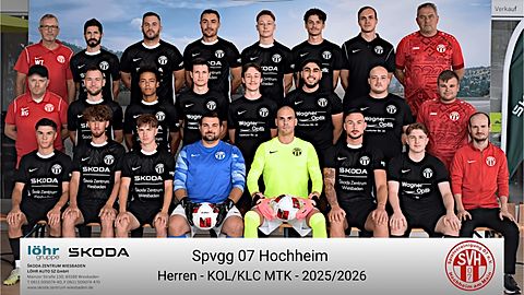 Mannschaftsfoto: Herren - 2. Mannschaft - SpVgg Hochheim 07 - Saison 25/26