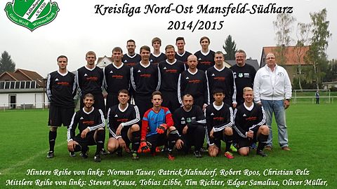FSV Grün-Weiß Wimmelburg, Kreisliga Nord-Ost Mansfeld-Südharz, 2014/2015