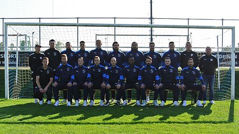 Obere Reihe von links: Daniel Ferrari (Betreuer) Danijel Kovacevic (Trainer), Patrick Almeida Azevedo, David Duvnjak, Arjanit Kabashaj, Edmond Bektasi, Bora Kalyon (Co-Trainer) Cihan Ceylan, Stjepan Kovacevic, Kristijan Petricevic (Co-Trainer) Oliver Atalla.
Untere Reihe von links: Viktor Kargados (Torwarttrainer), Marko Bicvic, Marjan Jelic, Franjo Bicvic, Nikica Juric, Joel Dakouri, Sandro D´Accurso, Ivo Bajusic, Erdal Kizilay.
Auf dem Bild fehlen: Valmir Gashi, Ibni Jusufi, Alberto Di Girolamo, Robert Mecanovci.