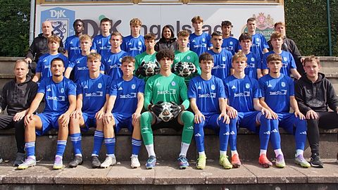 Mannschaftsfoto: A-Jugend (U19) - DJK Ingolstadt - Saison 25/26