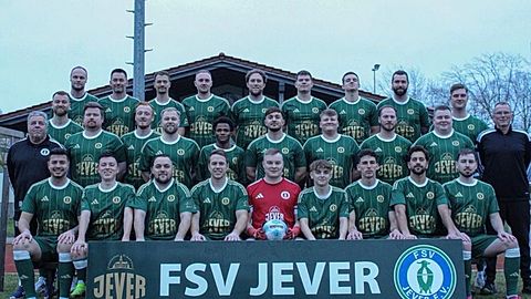 Mannschaftsfoto: Herren - 2. Mannschaft - FSV Jever - Saison 25/26